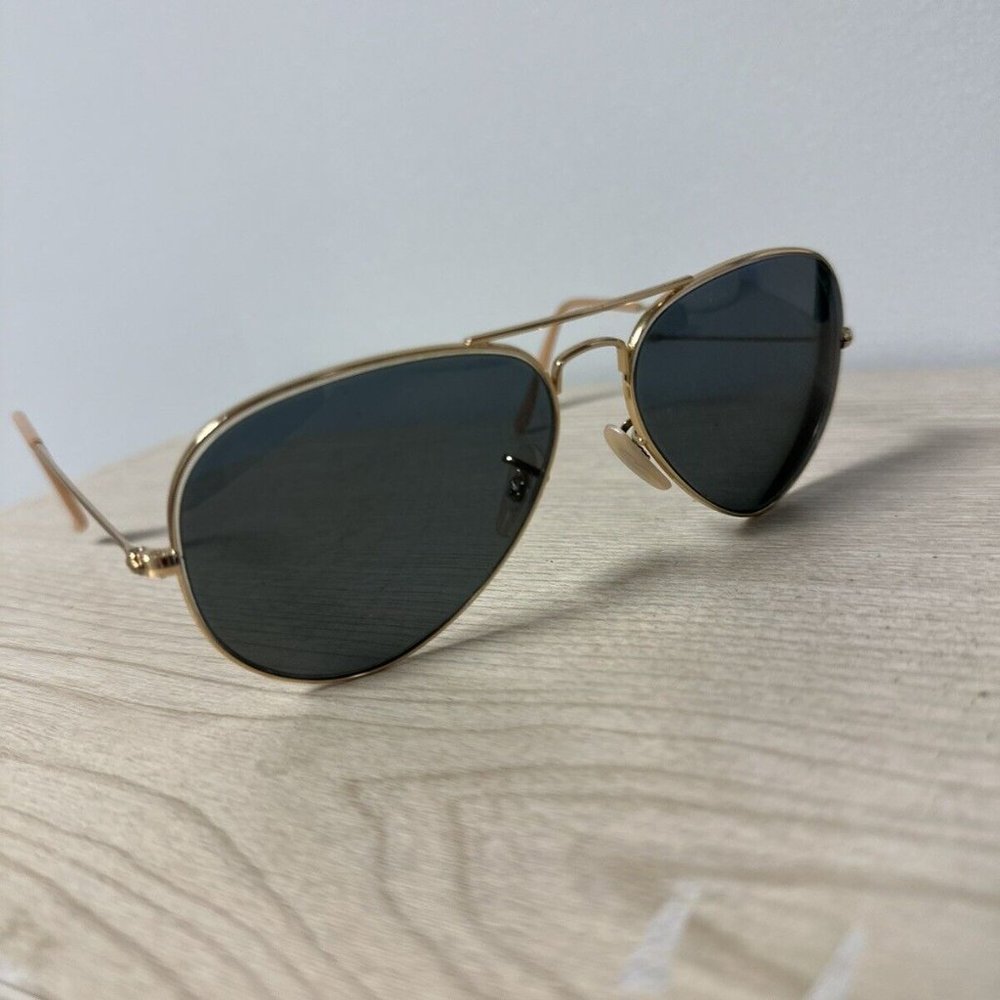 Ray Ban Unisex Sunglasses: 0RB3025 Aviator Style Large Metal Frame #2